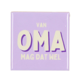 Tegel Oma mag dat wel