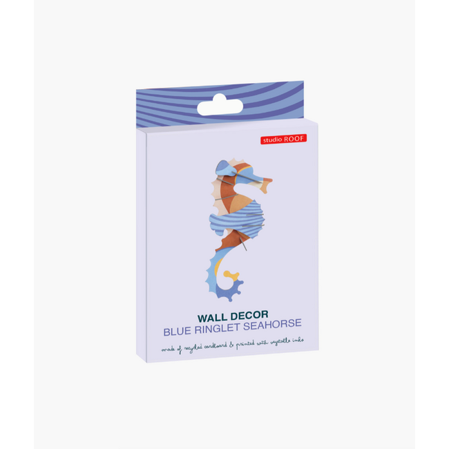 Studio ROOF Small Sea Creature - Blue Ringlet Seahorse