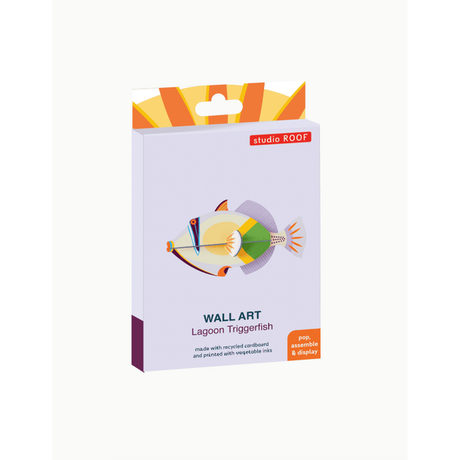 Studio ROOF Small Sea Creature - Lagoon Triggerfish