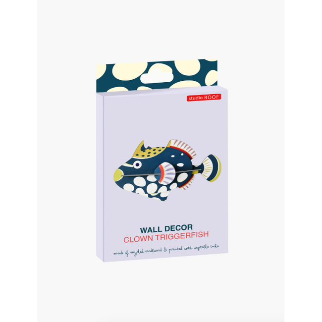 Studio ROOF Small Sea Creature - Clown Triggerfish