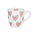 BLOND AMSTERDAM LOVE minimug HEARTS pink