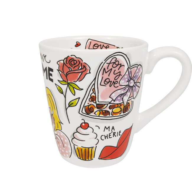 BLOND AMSTERDAM LOVE mug Madame laatste exemplaar