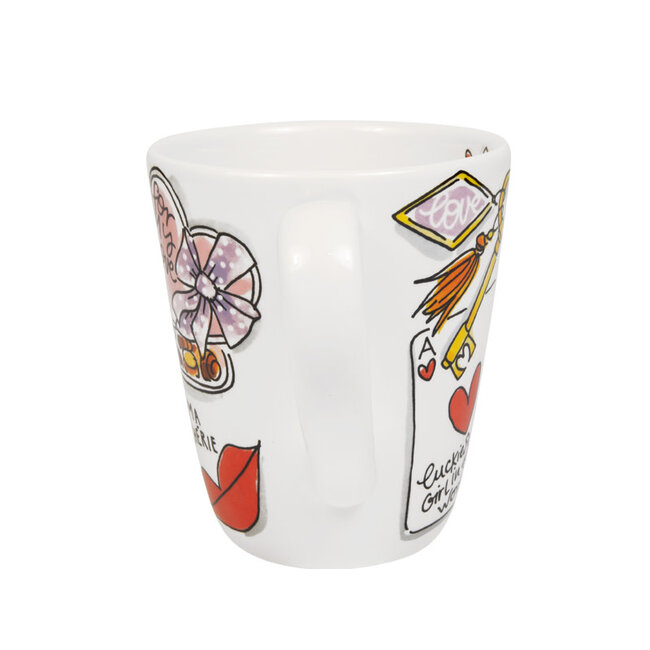 BLOND AMSTERDAM LOVE mug Madame laatste exemplaar