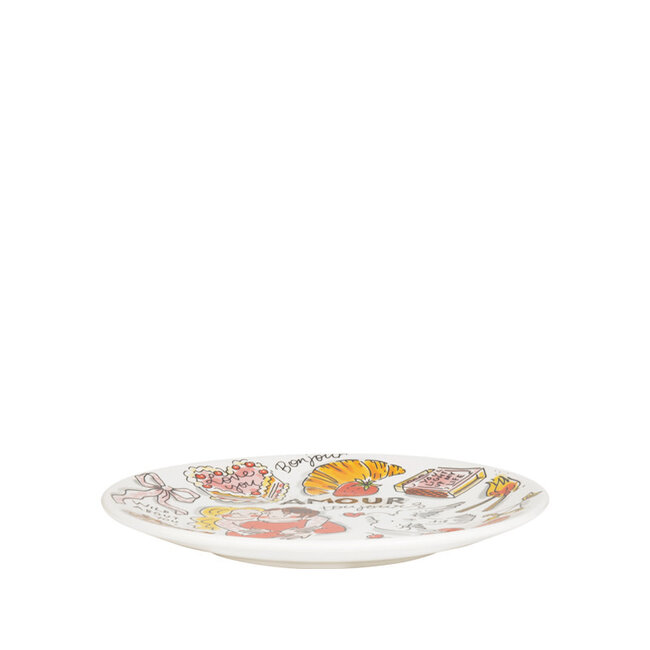 BLOND AMSTERDAM LOVE plate 22cm Amour