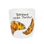 BLOND AMSTERDAM LOVE Cappucino mug Croissants
