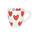 BLOND AMSTERDAM LOVE minimug HEARTS red