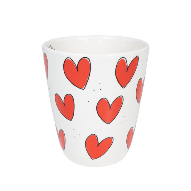 BLOND AMSTERDAM LOVE mug HEARTS