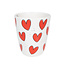 BLOND AMSTERDAM LOVE mug HEARTS red