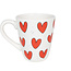 BLOND AMSTERDAM LOVE mug HEARTS red