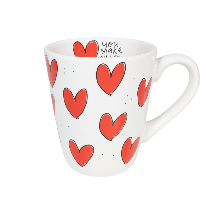 BLOND AMSTERDAM LOVE mug HEARTS