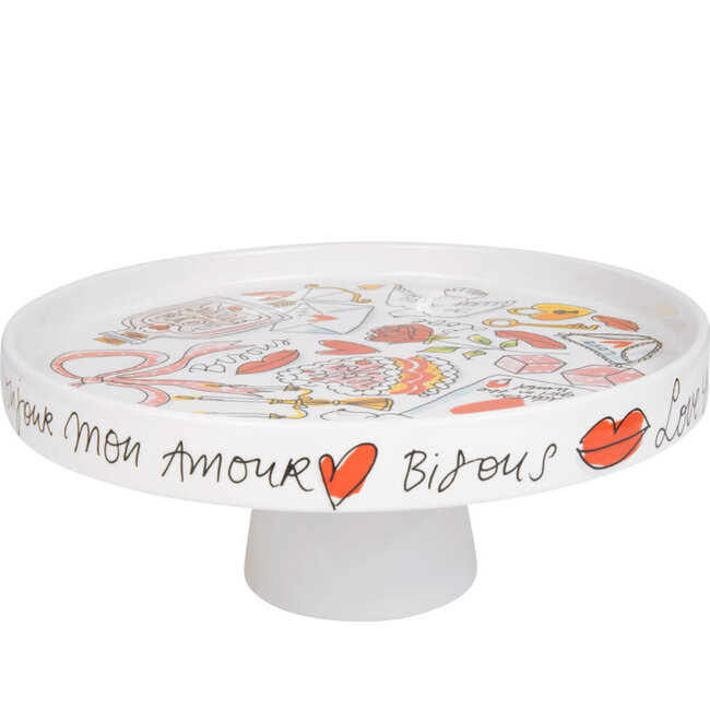 BLOND AMSTERDAM LOVE Cake platter 24cm