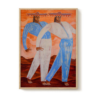 PSTR Studio Camille Jouarre - Walking Unknown 30x40cm