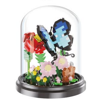 Insect met stolp | Vlinder | 31cm | Bouwpakket