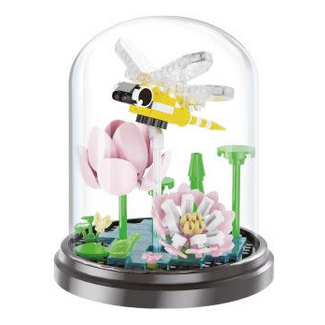 Insect met stolp | Libelle | 31cm | Bouwpakket