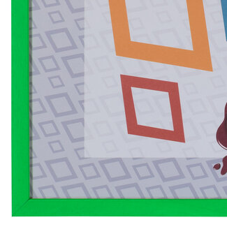 Lijst hout Neon Groen (100 serie) – 30x40cm