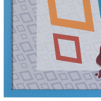 KKEC Lijsten Lijst hout Licht Blauw (100 serie) – 30x40cm | Lijsten