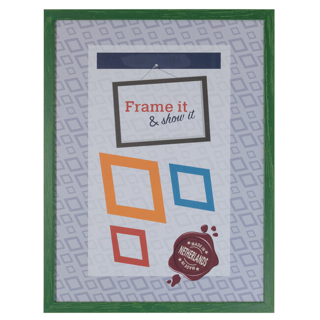 KKEC Lijsten Lijst hout Groen (100 serie) – 30x40cm | Lijsten