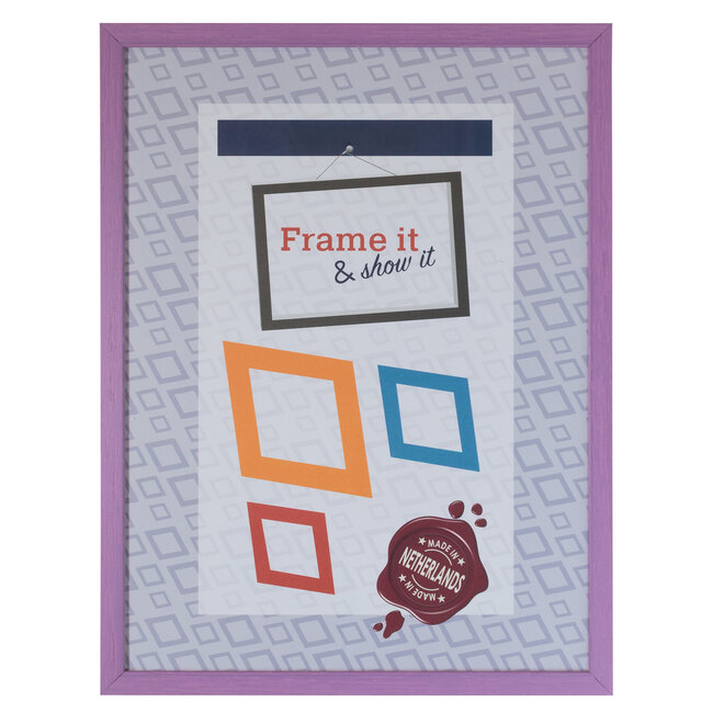 KKEC Lijsten Lijst hout Violet (100 serie) – 30x40cm | Lijsten