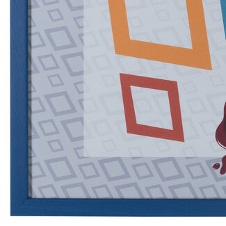 Mavanti - KKEC lijsten Lijst hout Blauw (100 serie) – 30x40cm | Lijsten