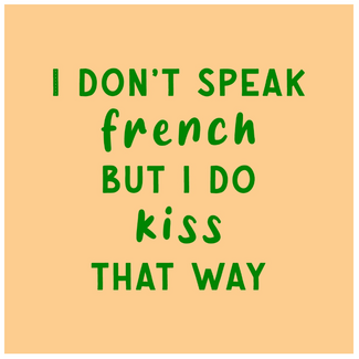 Tegeltje I don't speak french