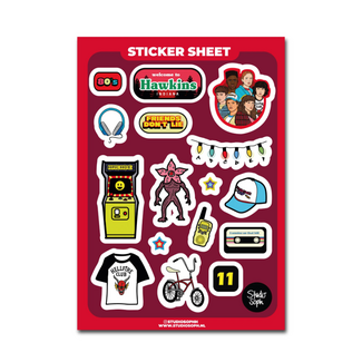 Studio Soph Stickervel Stranger Things | Stickers