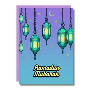 Studio Soph Ramadan Mubarak lights card | Suikerfeest | Kaart