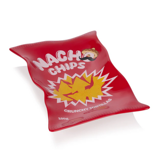 Bitten Crunchy Nacho Ceramic Tray