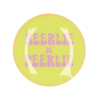 PLATE ROUND HEERLIE DE PEERLIE 18X18X2CM