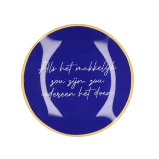 PLATE ROUND ALS HET MAKKELIJK 18X18X2CM