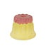 BLOND AMSTERDAM EB: CANDLE HOLDER PUDDING YELLOW