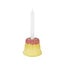 BLOND AMSTERDAM EB: CANDLE HOLDER PUDDING YELLOW