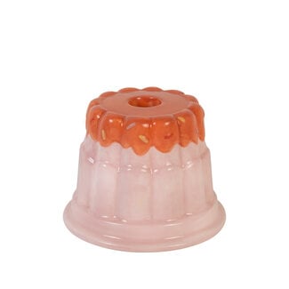 BLOND AMSTERDAM EB: CANDLE HOLDER PUDDING PINK