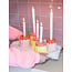 BLOND AMSTERDAM EB: CANDLE HOLDER PUDDING PINK