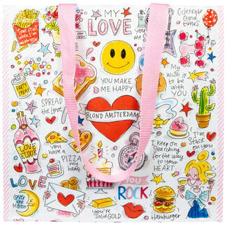 BLOND AMSTERDAM SHOPPER Happy tas | Boodschappen