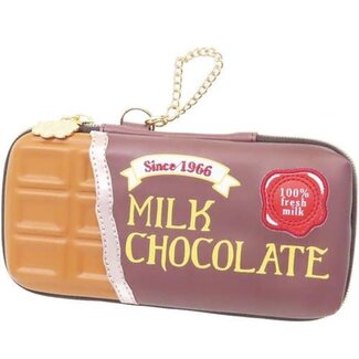 Milk Chocolate | Chocoladereep | Etui | Opbergtasje | 8×18×3cm