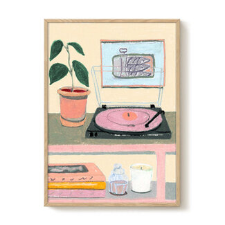 PSTR Studio Laura - Records 50x70cm