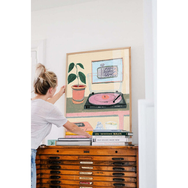 PSTR Studio Laura - Records 50x70cm