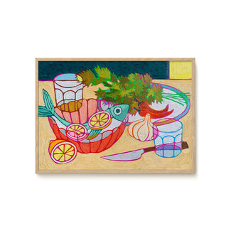 PSTR Studio Lisa Nooin - Dinner Plans 30x40 cm