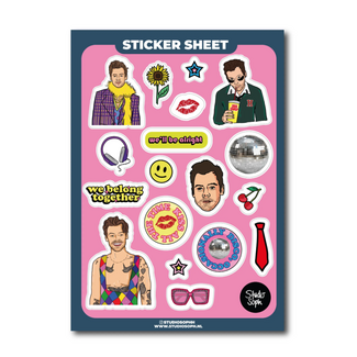 Studio Soph Stickervel Harry Disco