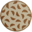 Placemat Croissant Polyester Ivoor 38x38x0.6cm