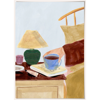 PSTR Studio Laura - Coffee in Bed 30x40 cm