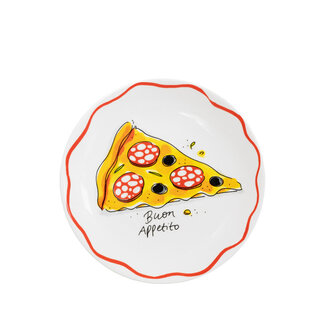 BLOND AMSTERDAM PASTA: PLATE 18 CM PIZZA
