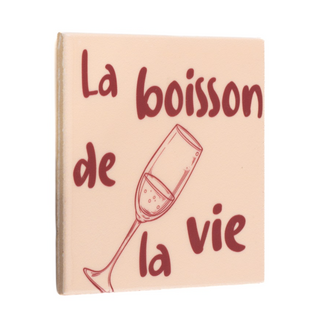 Tegeltje la boisson de la vie