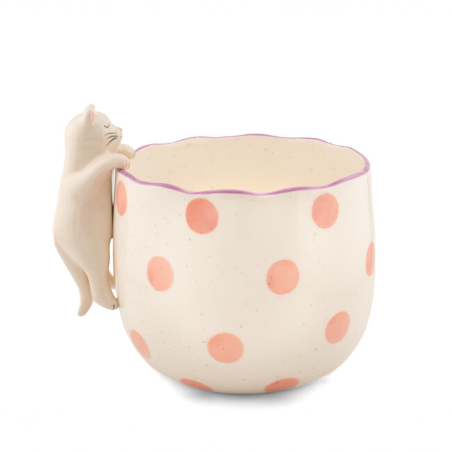 Peeking Cat Planter | Plantenpot | Kat