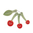 Maatlepels Kersen | Keramiek | Cherry Measuring Spoons