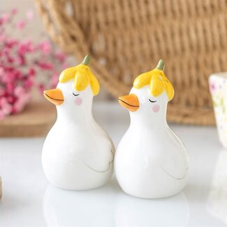 Daisy & Duck Salt and Pepper Shakers | Peper en zoutstelletje | 5.5x5.5x9cm