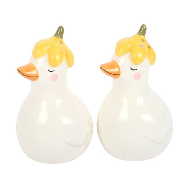 Daisy & Duck Salt and Pepper Shakers | Peper en zoutstelletje | 5.5x5.5x9cm