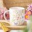 Luna Bloom Floral Print Mug 12.3x8.8x9.3cm