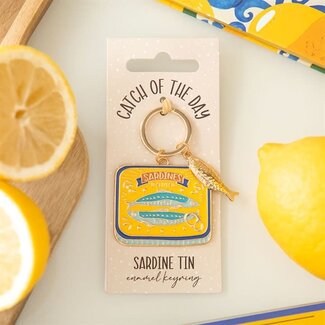 Sardine Tin Keyring | Sleutelhanger | Sardientjes