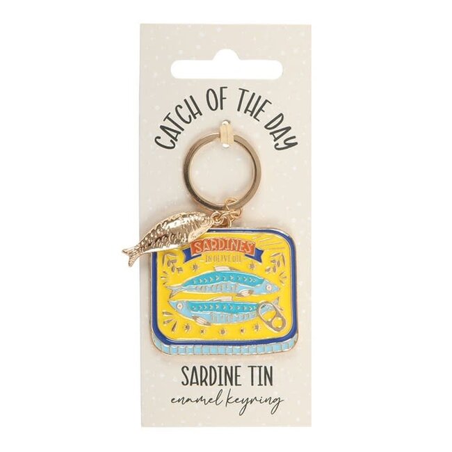 Sardine Tin Keyring | Sleutelhanger | Sardientjes